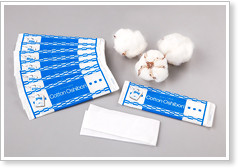 Imagen: Algodón Spunlace usado como toallas mojadas disponibles