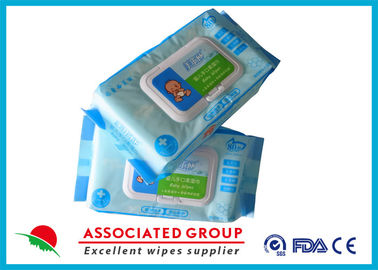 Propóleos Vera Baby Wet Tissue Flowpack con la tapa 80PCS/bolso ningún alcohol