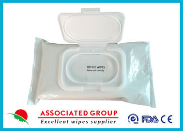 Trapos antibacterianos pre humedecidos de la mano de las toallas de Spunlace para las superficies de limpieza/de desodorización