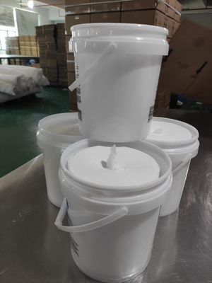 los trapos secos 800pcs para el fabricante mojado With Bucket Handle de los trapos para fácil llevan