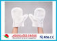 Hypoellagenic disponible guante del lavado mojado de 90 G/M para el lavado paciente del cuerpo