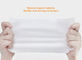 Trapos puros del bebé del algodón usados en telas no tejidas secas y mojadas de 35G Spunlace