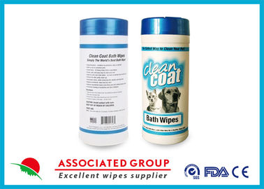 Trapos de limpieza de perro del animal doméstico hecho en casa del oído/trapos del desodorante del perro para el baño