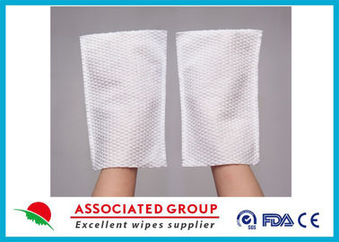 Guantes de limpieza del cuerpo no tejido de Spunlace/guantes del exfoliante corporal fáciles de usar