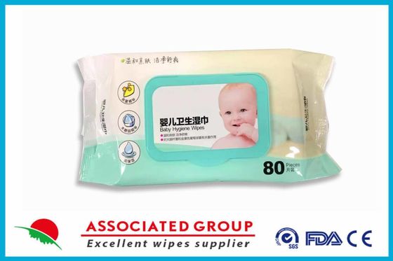 Trapos mojados de la higiene del bebé de la humedad alta, incluyendo esencia del xilitol, seguro y limpio