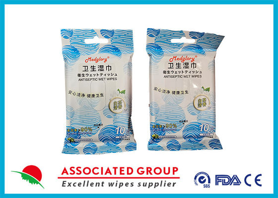 OEM Natural Biodegradable Wet Wipes Organic Gentle Touch Adult Skin Care Cleaning Wipes Alcohol Free Water Wipes