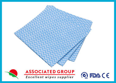 Spunlace Printing Non Woven Cleaning Wipes , Bathing Household Cleaning Wipes