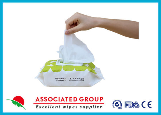 Gentle Cross Fabric Baby Wet Wipes Flow Pack For Sensitive Skin