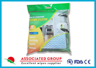 Customized Color Non Woven Cleaning Wipes , Unscented Cleaning Wipes For Household