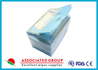 10pcs * 6 Baby Wet Wipes Portable Package No Fragrance Ultra Soft White Color