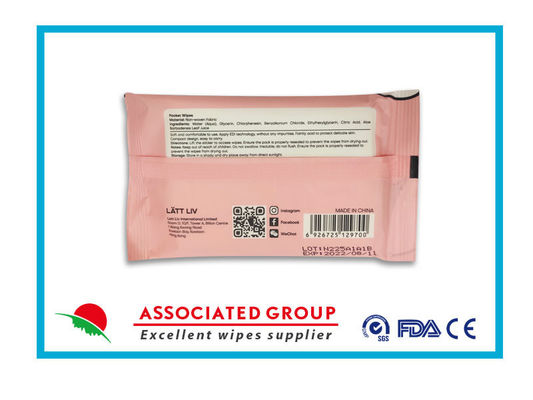 Spunlace Nonwoven Fabric Skin Care Wet Wipes For Baby Hand Cleaning