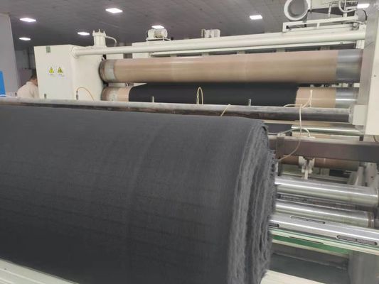 Black Needle Punching Nonwoven Fabrics Manufacturer ISO Certificated