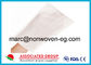 Suavemente guante seco no tejido especial del lavado mojado de 22 de x 15 cm Spunlace con la soldadura ultrasónica