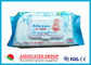 Crema hidratante cómoda suave experta natural de los trapos mojados del bebé del cuidado de piel con la tapa