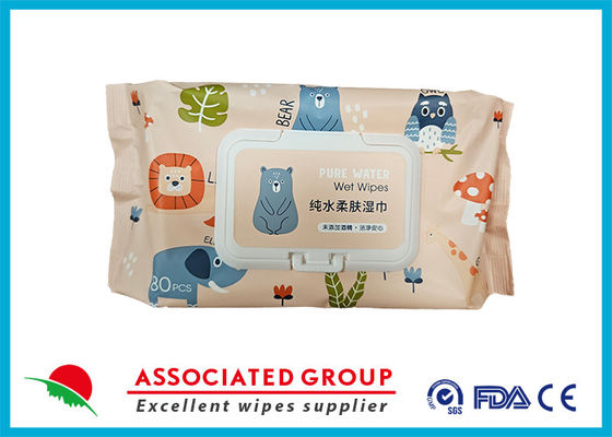 Yuanai Agua Pura Muñecos húmedos para bebés limpieza suave hipoalergénica y sin olor