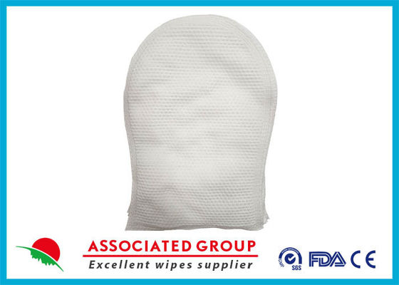 Guante de lavado húmedo de arco ultrasónico / guante de lavado húmedo sin enjuague Guantes de baño toallitas para limpieza del paciente