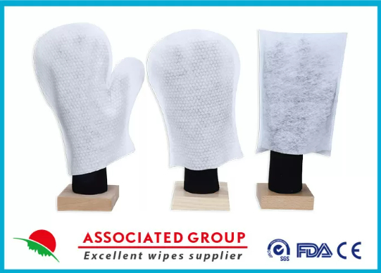 Guantes de lavado húmedos para limpieza de gimnasio / Toallitas de gimnasio / Guantes de limpieza de gimnasio